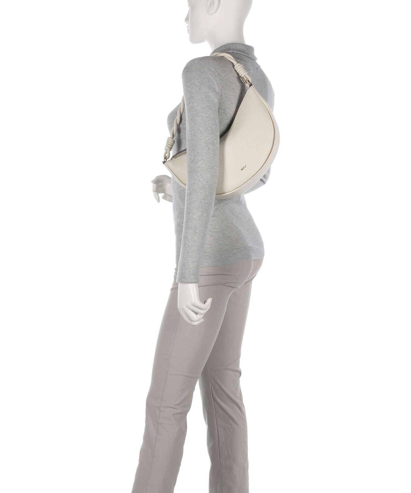 Abro Kavir Moon Hobo bag beige