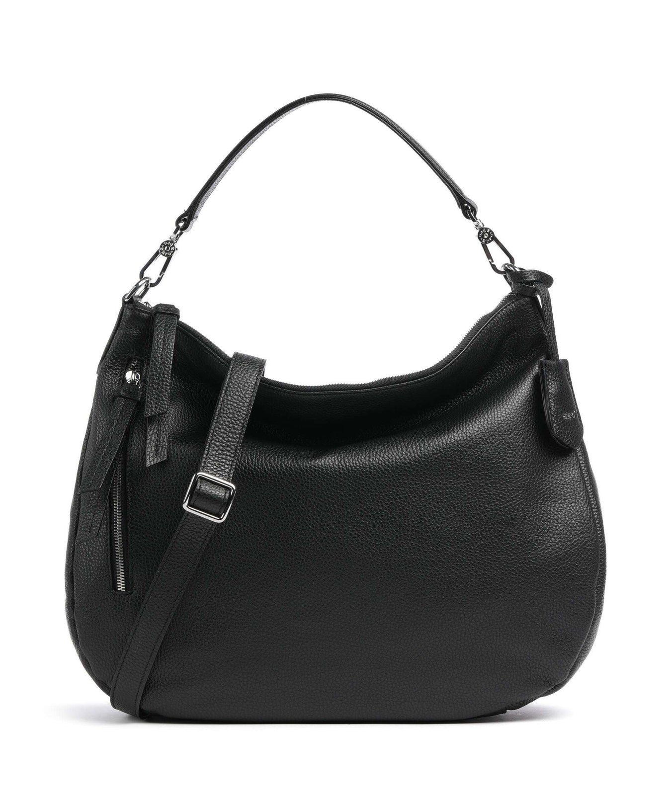 Abro Adria Juna Hobo bag black/nickel