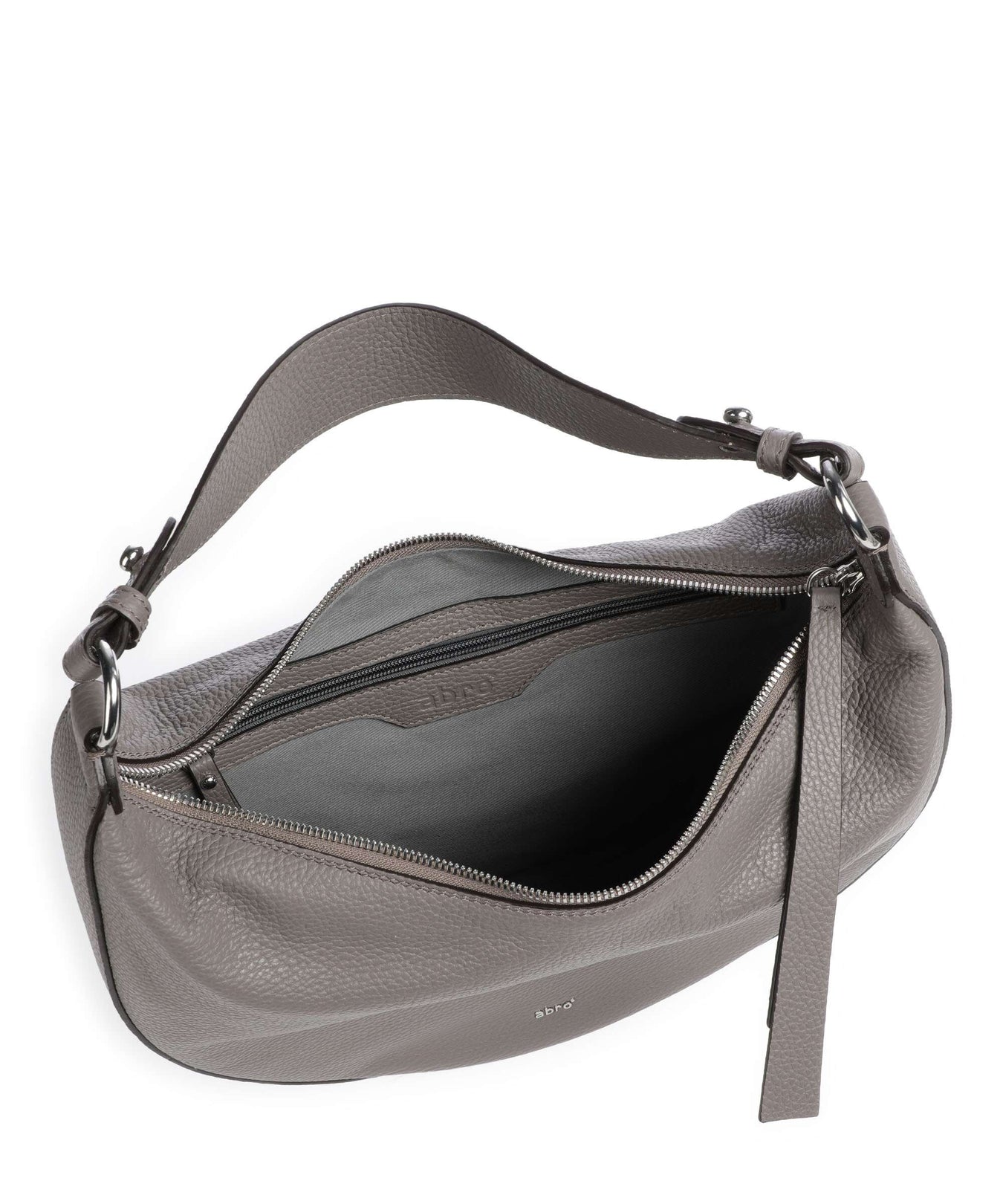 Abro Adria Lulu Small Hobo bag zink