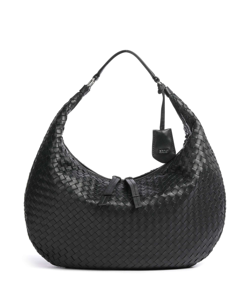 Abro Piuma Nana Hobo bag black