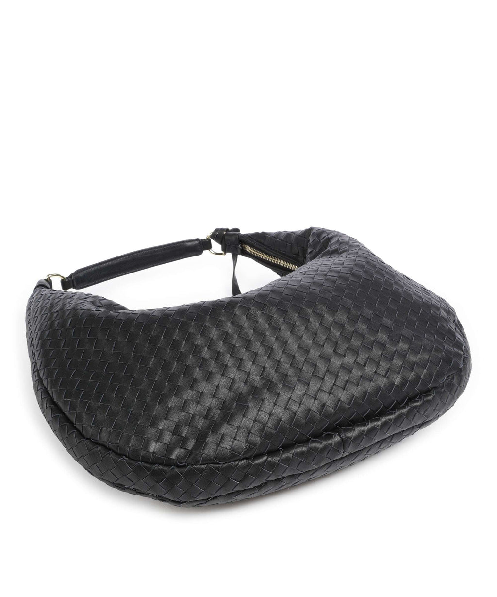 Abro Piuma Nana Hobo bag navy