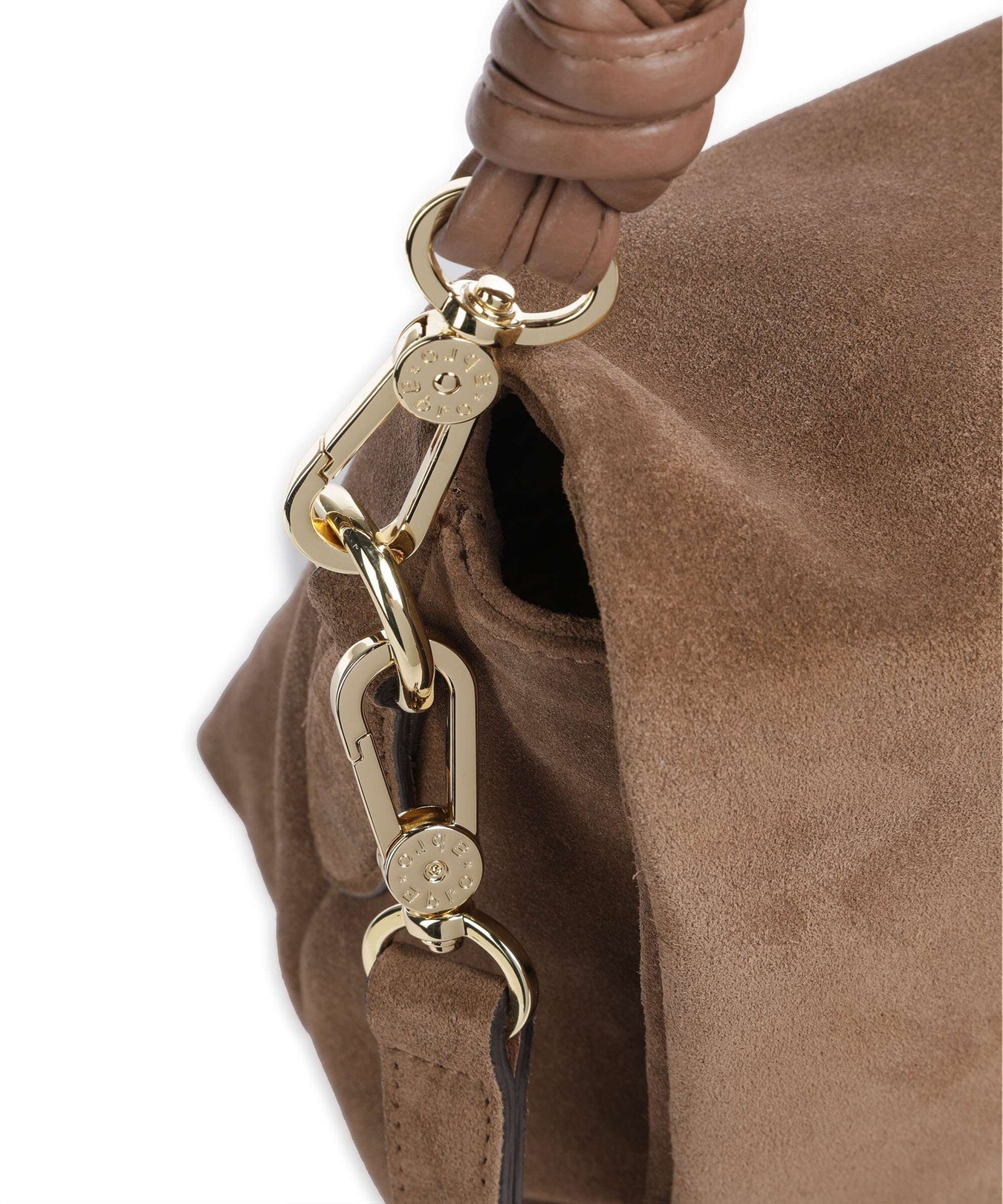 Abro Suede Soley Shoulder bag camel