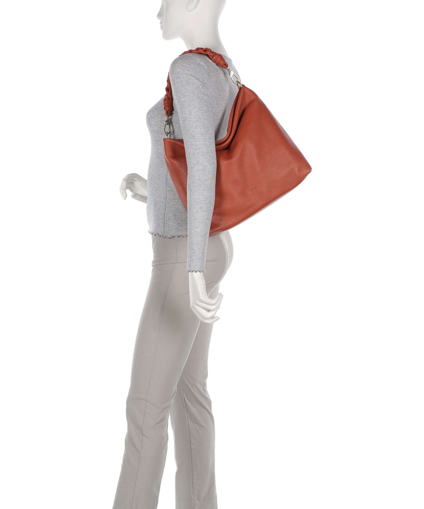 Abro Dalia Soley Hobo bag orange