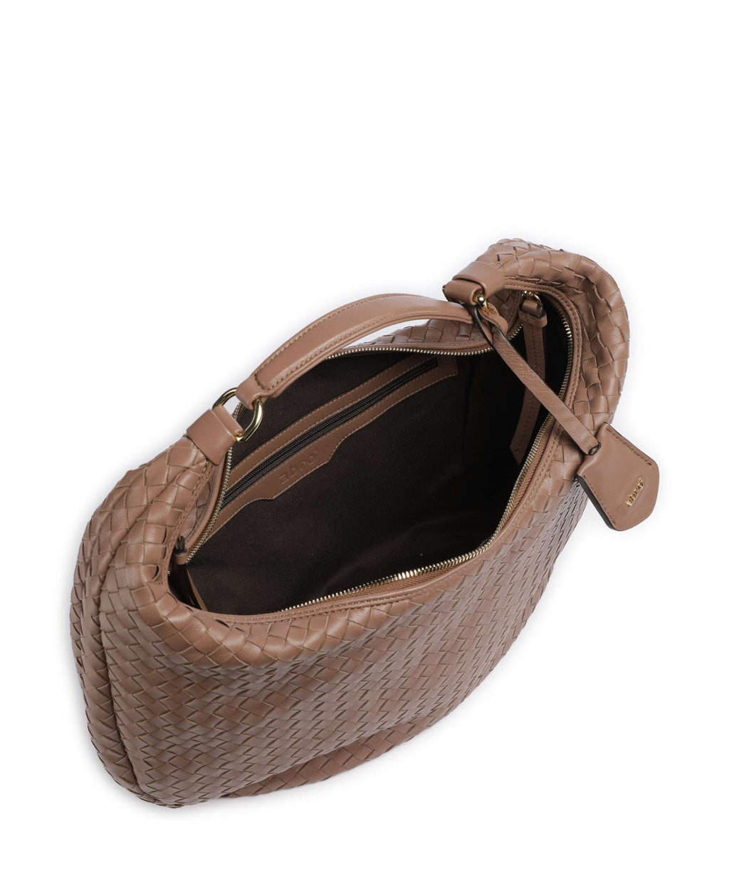 Abro Piuma Nana Hobo bag camel
