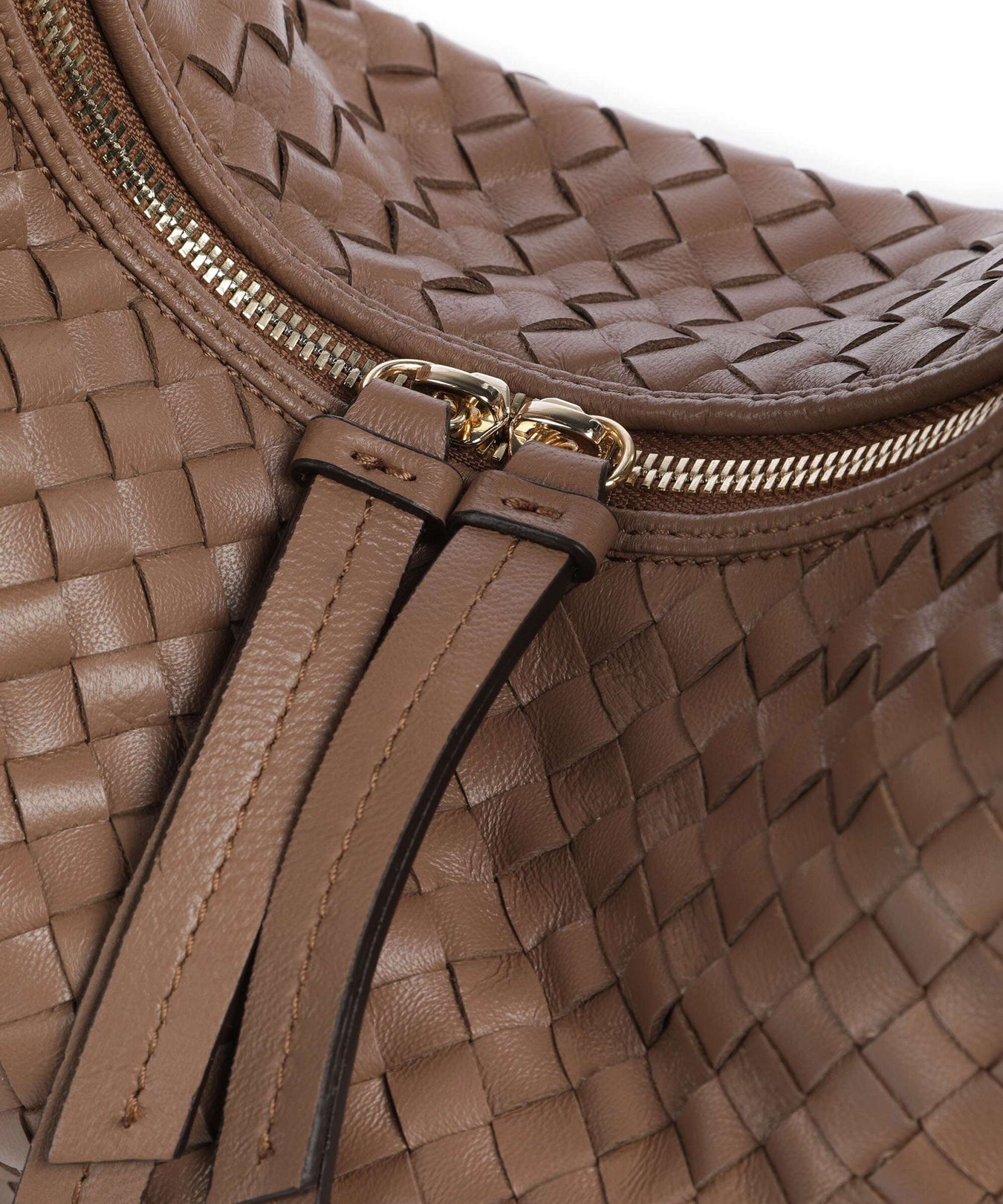 Abro Piuma Nana Hobo bag camel