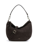 Abro Suede Mina Hobo bag brown