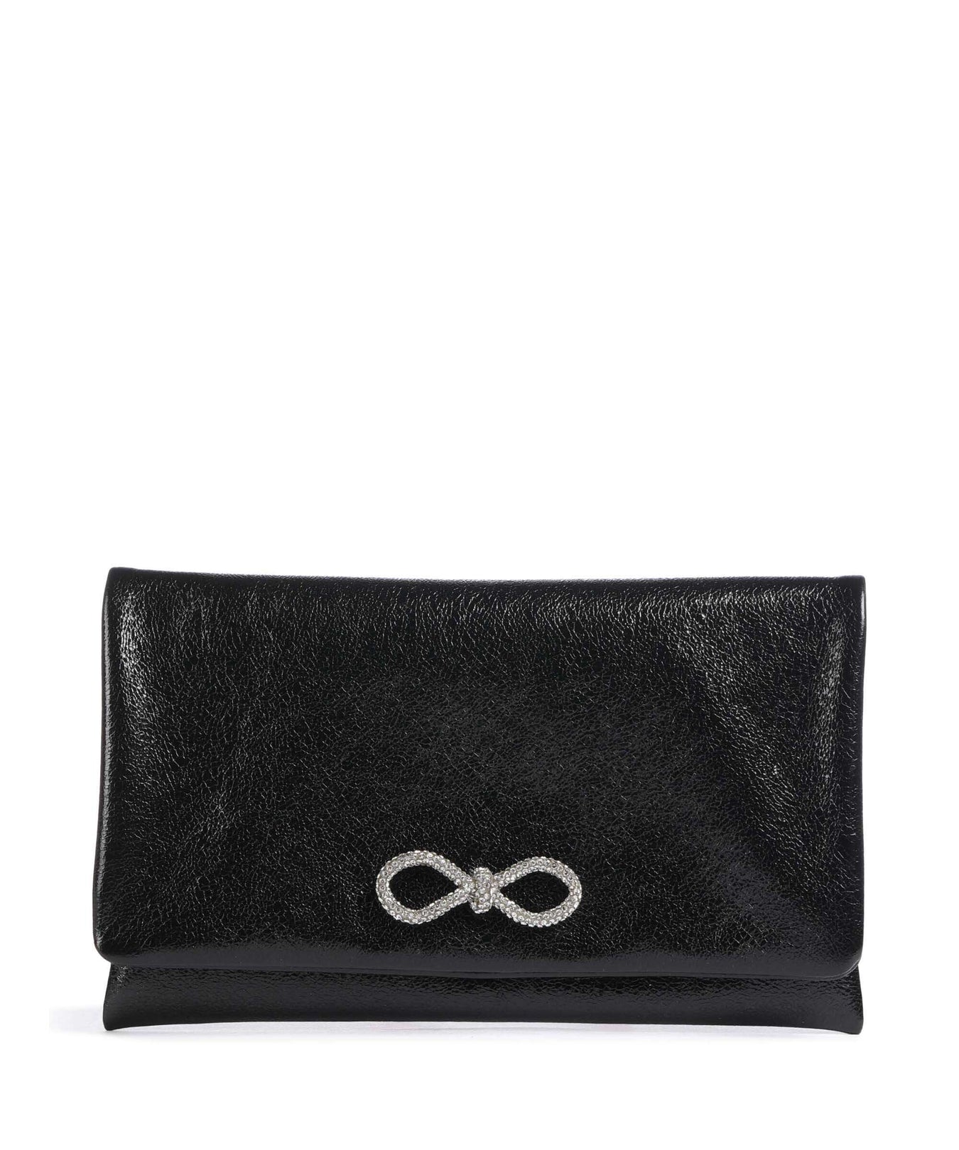 Abro Mimosa Strass Clutch bag black/nickel