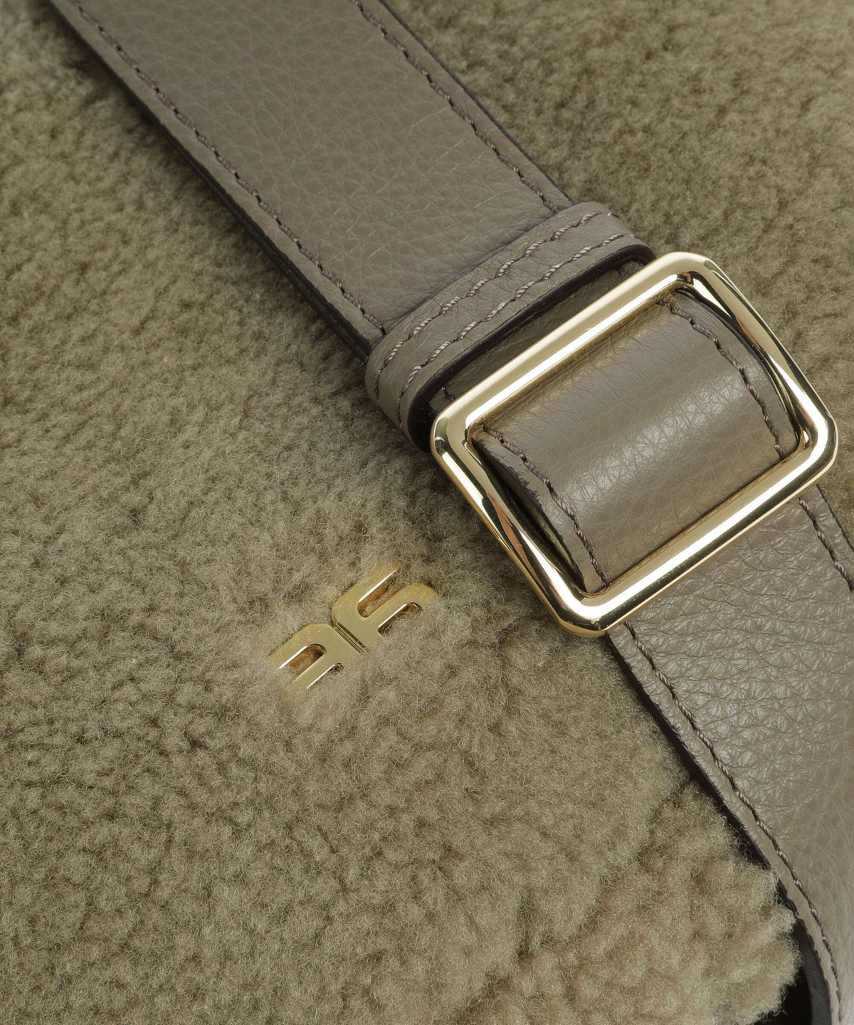 Abro Shearling By My Side Crossbody bag siena