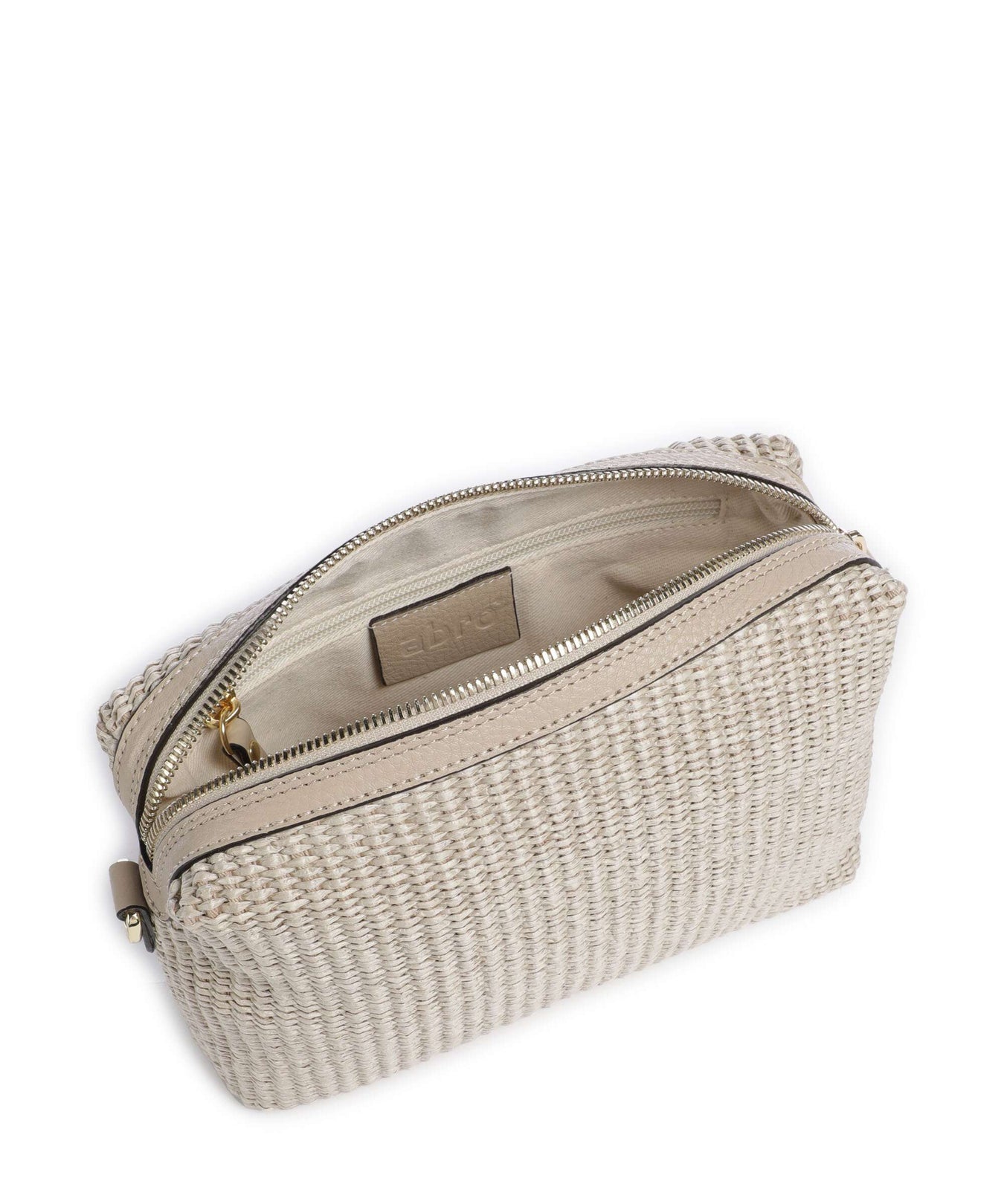 Abro Raffia Kaia Crossbody bag sahara