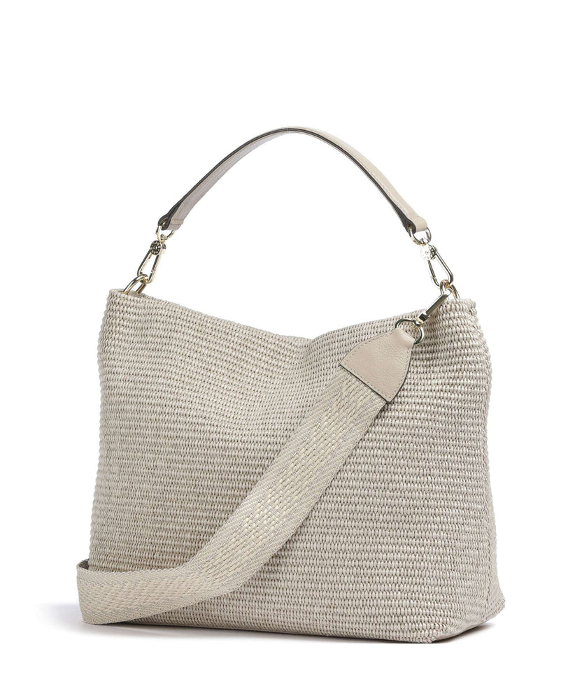 Abro Raffia Kaia Hobo bag sahara