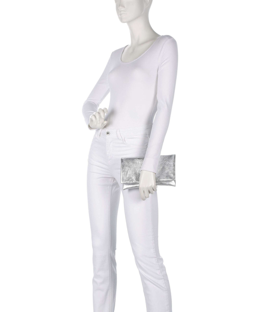 Abro Mimosa Strass Shoulder bag silver