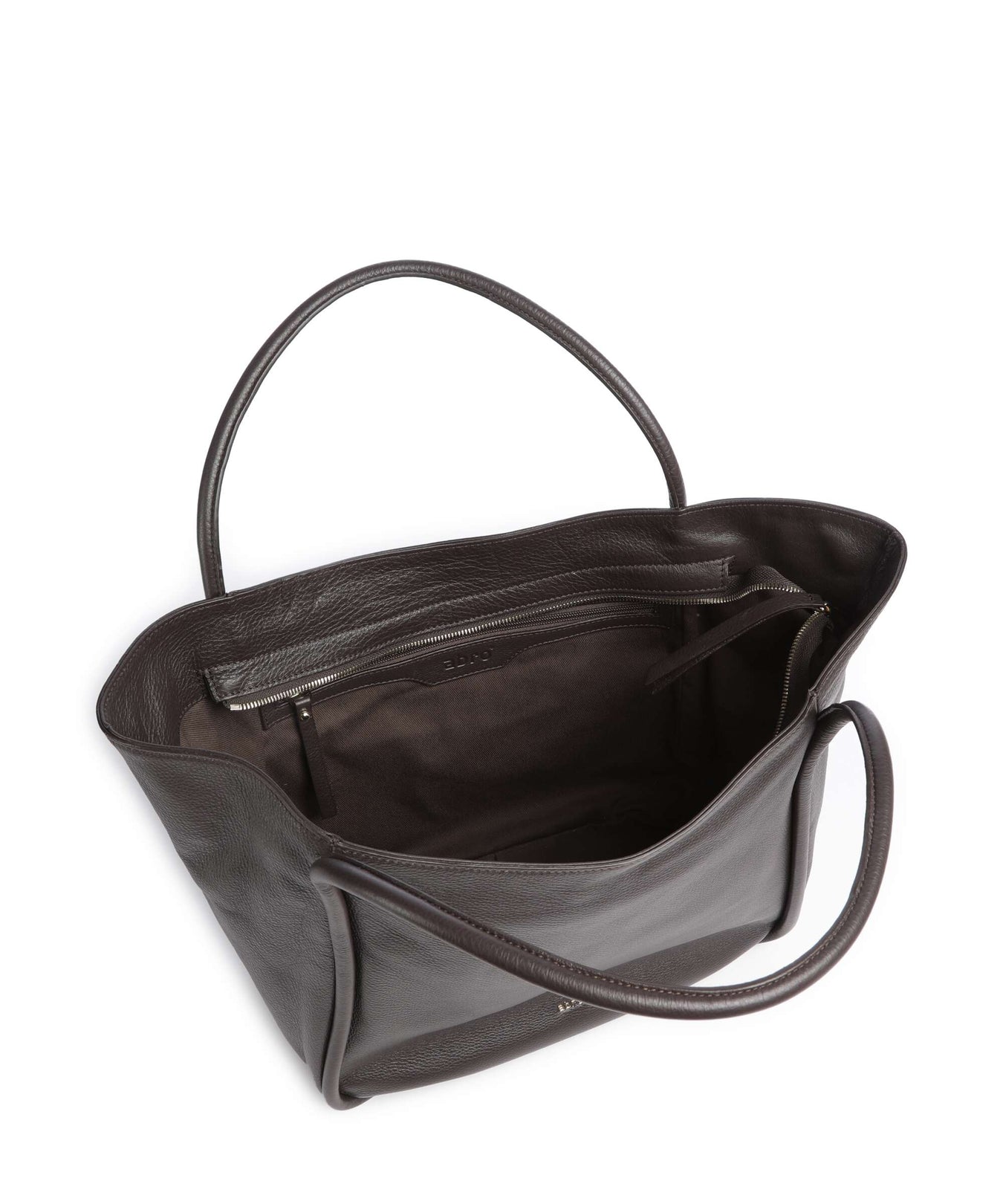 Abro Dalia Willow Tote bag dark brown