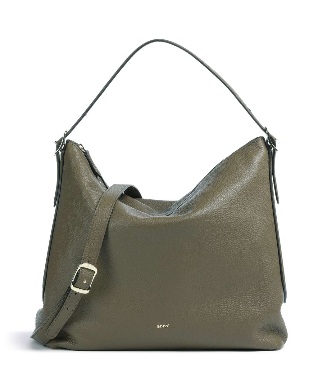 Abro Agave Carina Hobo bag military