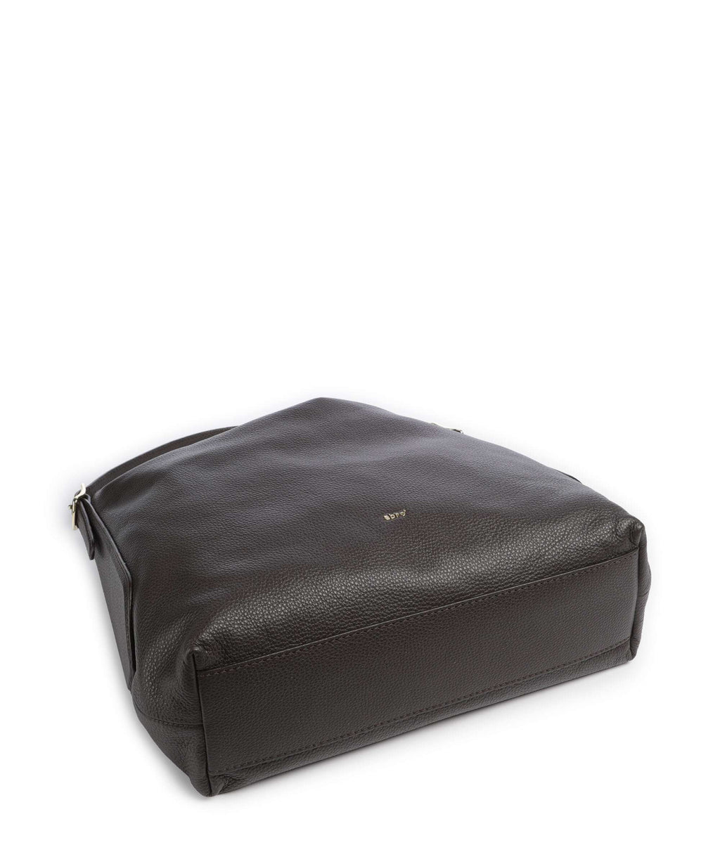 Abro Agave Carina Hobo bag dark brown