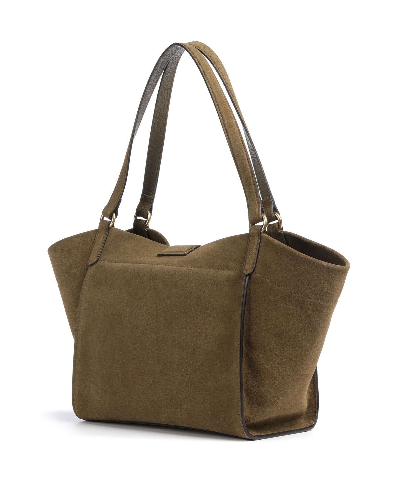 Abro Suede Temi Tote bag military
