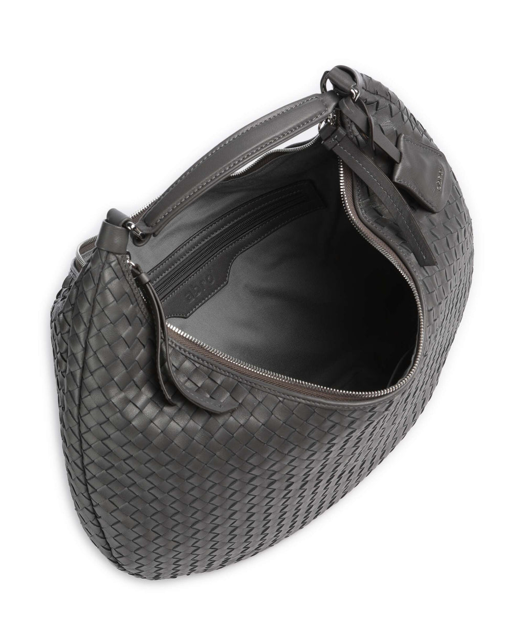 Abro Piuma Nana Hobo bag grey