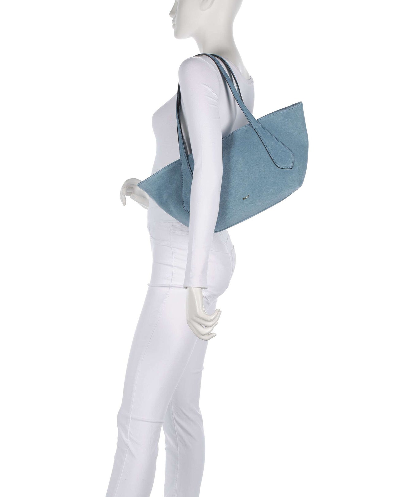 Abro Suede Carina Shoulder bag sapphire