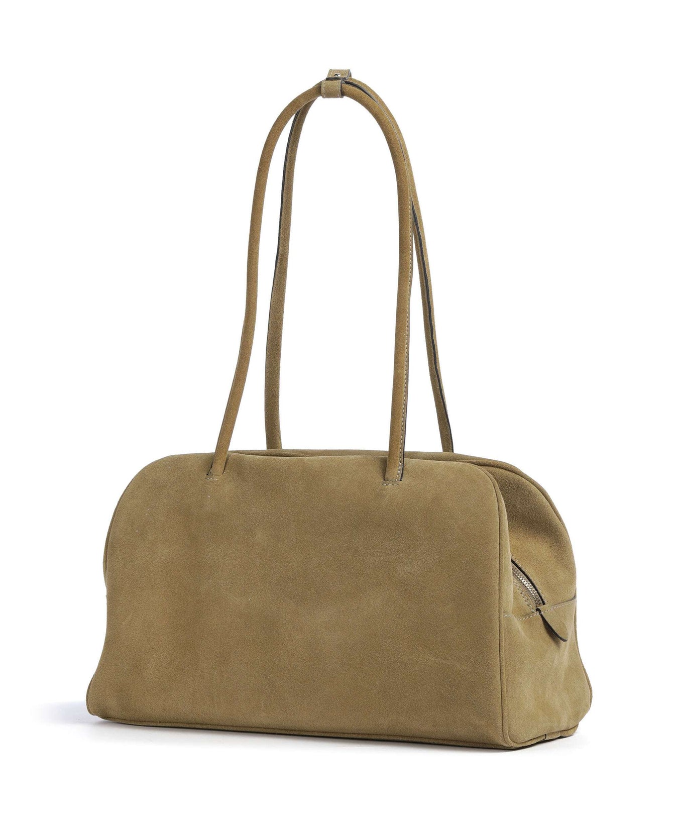 Abro Suede Amara Shoulder bag mud