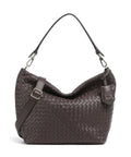 Abro Piuma Ebony Hobo bag wood
