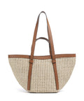Abro Raffia Cordino Cosmo Medium Tote bag caramel/cognac