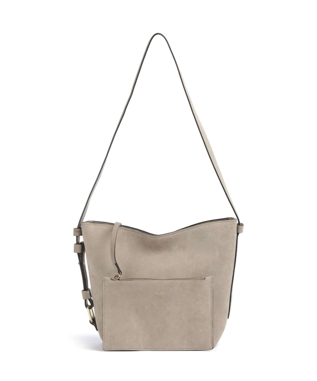 Abro Suede Cosmo Shoulder bag siena