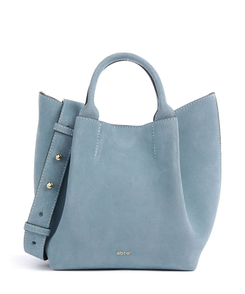 Abro Suede Essential Small Handbag sapphire