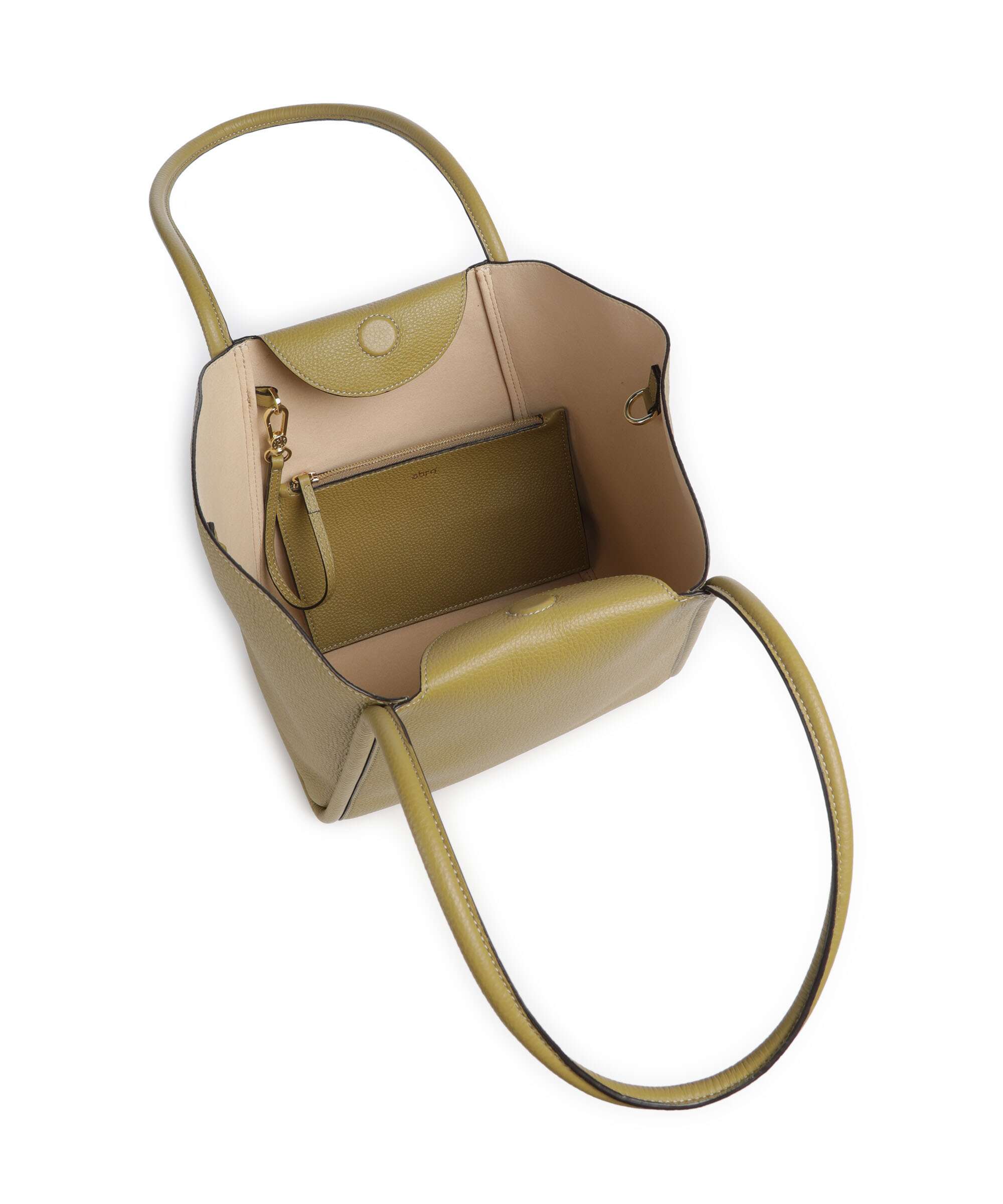 Abro Agave Willow Small Tote bag mud