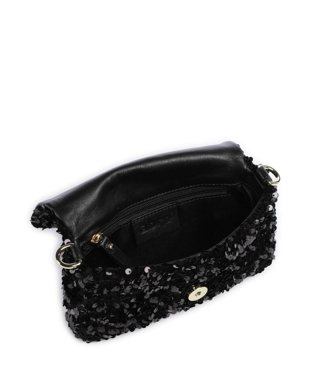 Abro Sequins Temi Shoulder bag black/gold