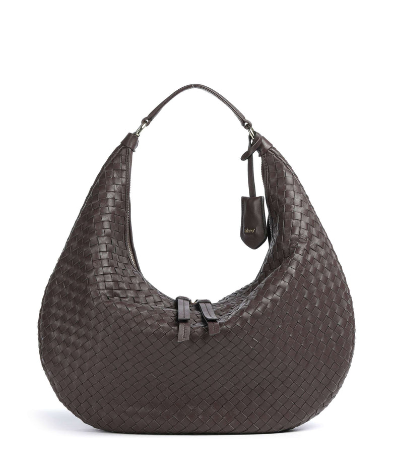 Abro Piuma Nana Hobo bag wood
