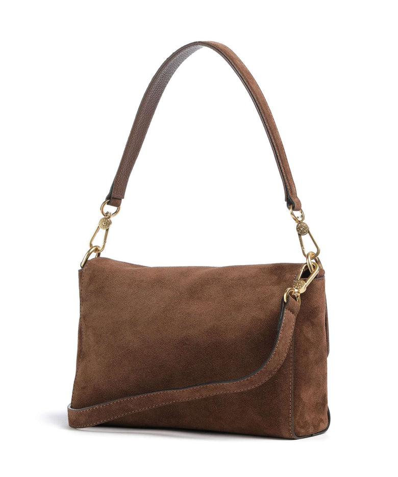 Abro Suede Temi Shoulder bag wood