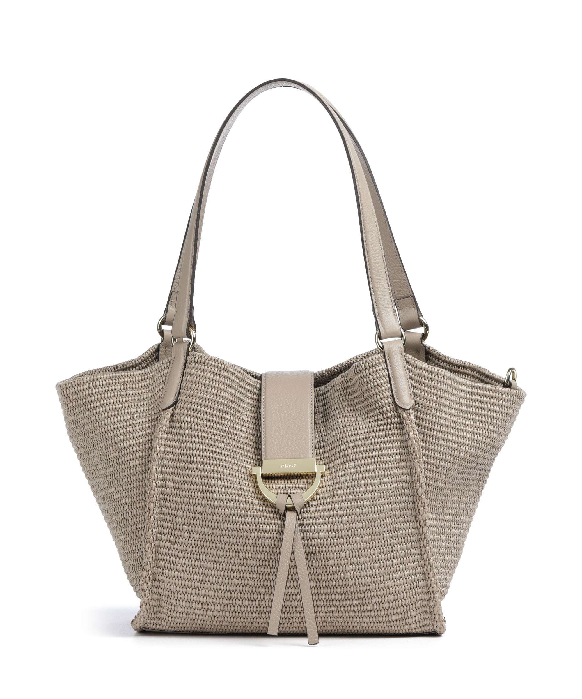 Abro Raffia Classica Temi Tote bag siena