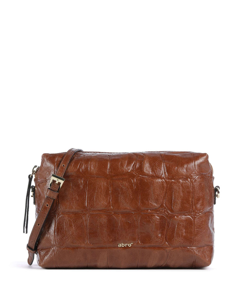 Abro Maxi Cocco Kaia Crossbody bag caramel/cognac