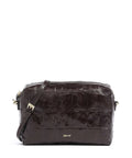 Abro Maxxi Cocco Kaia Crossbody bag dark brown