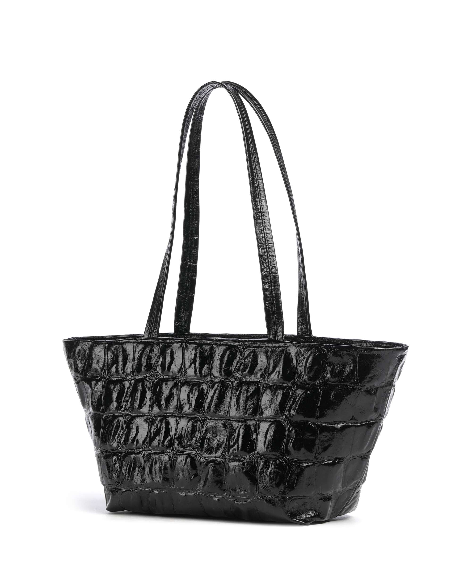 Abro Maxxi Cocco Alba Tote bag black/nickel