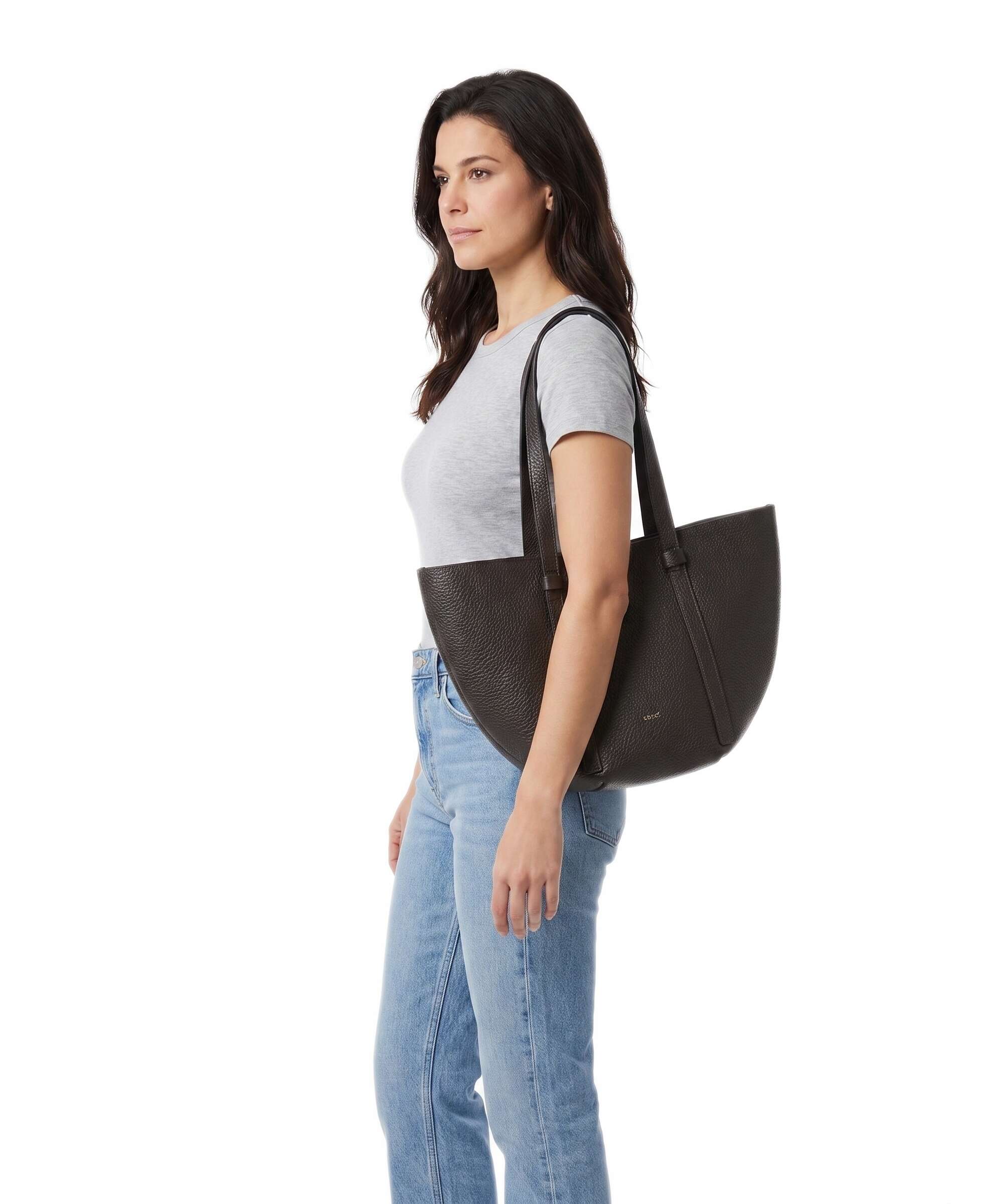 Abro Tekla Cosmo Medium Tote bag dark brown