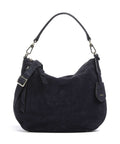 Abro Suede Juna Small Hobo bag navy