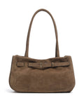Abro Suede Jill Shoulder bag khaki