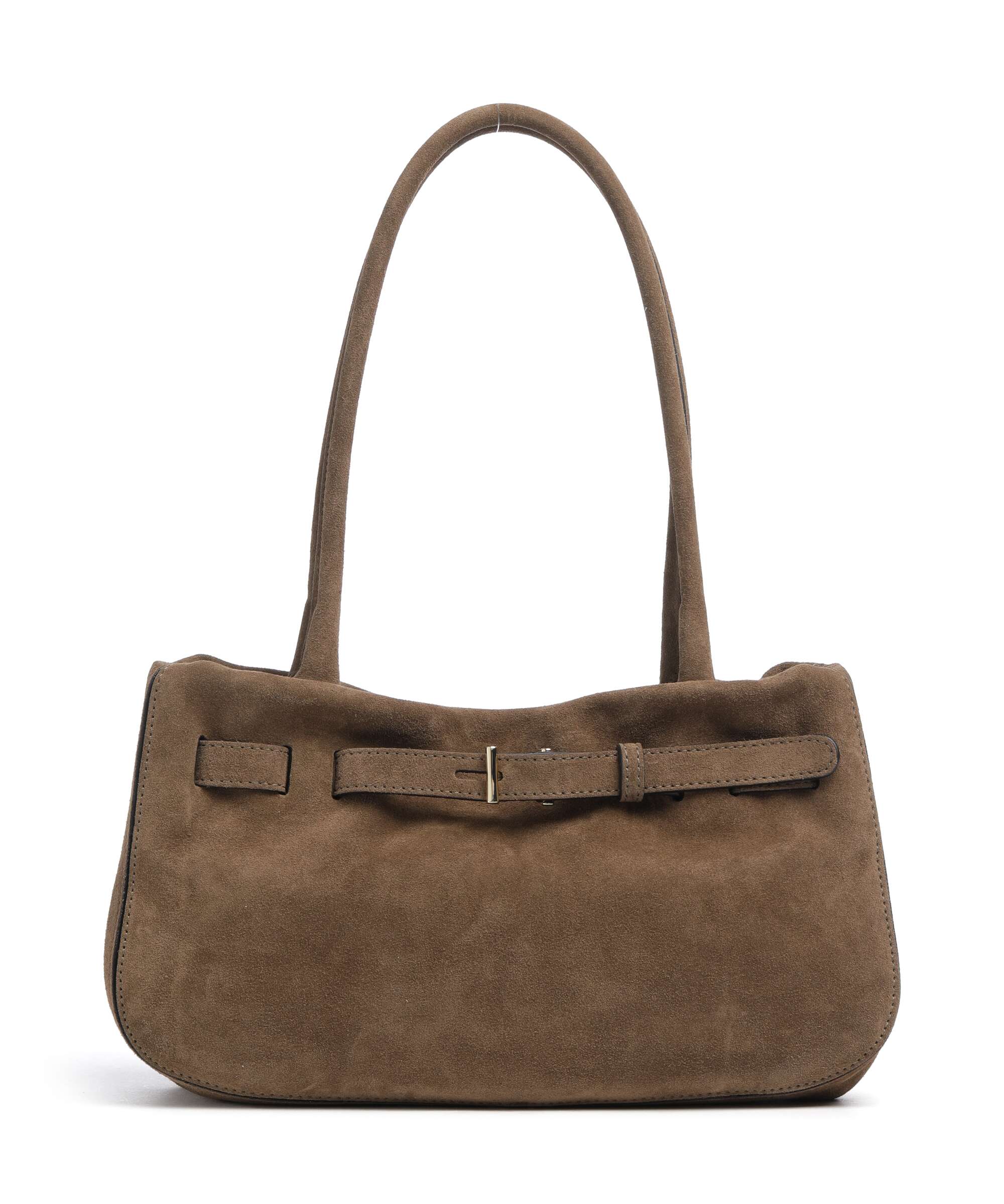 Abro Suede Jill Shoulder bag khaki