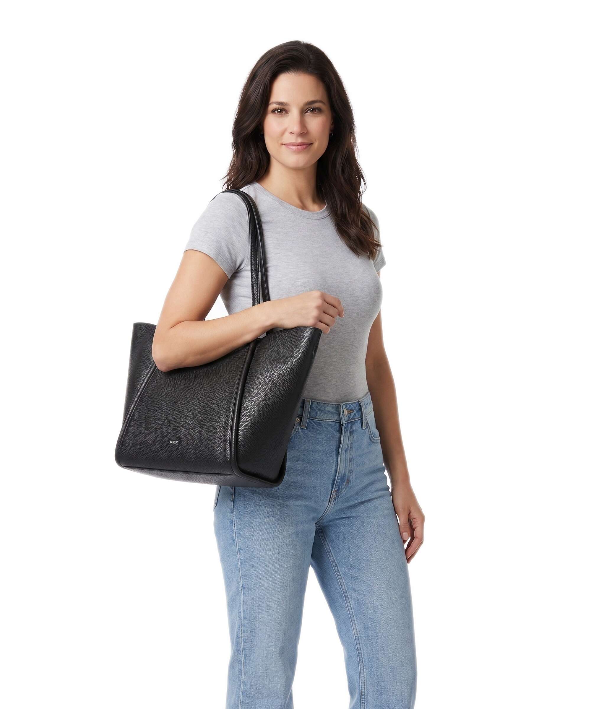 Abro Agave Willow Small Tote bag black/nickel