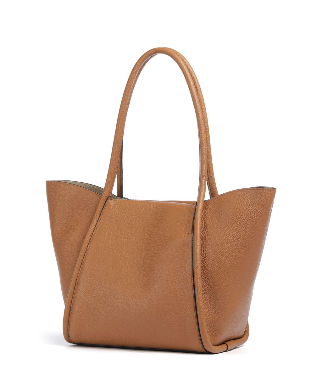 Abro Agave Willow Small Tote bag cuoio
