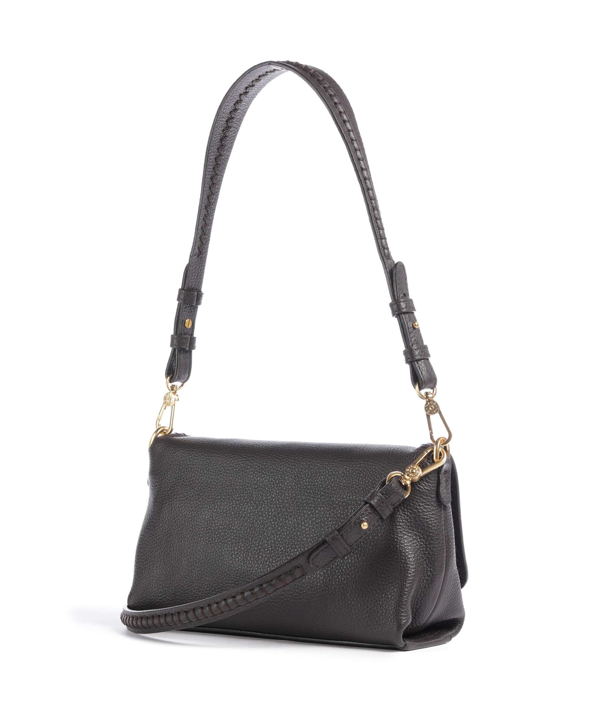 Abro Agave Signature Shoulder bag dark brown