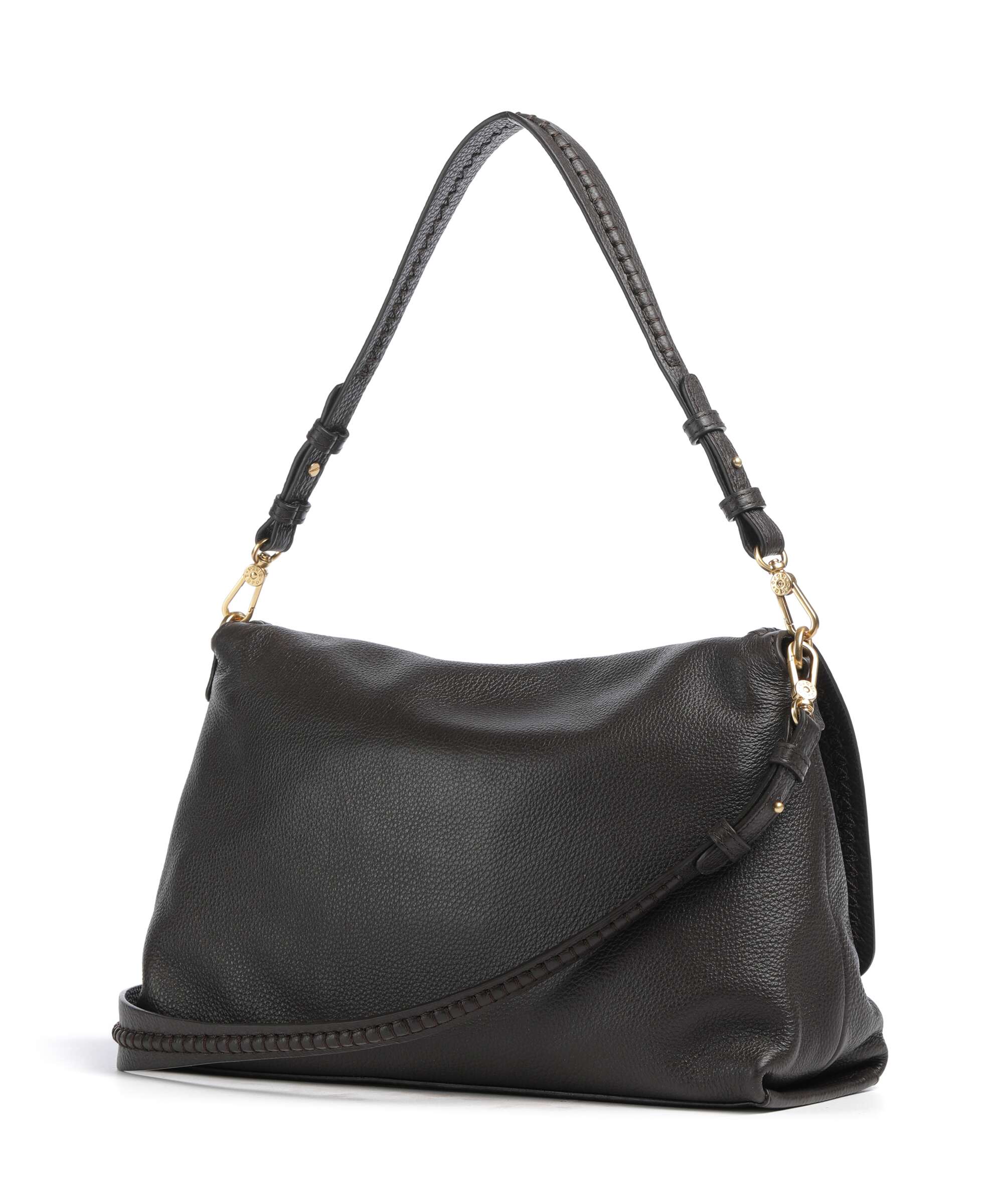 Abro Agave Signature Big Shoulder bag dark brown