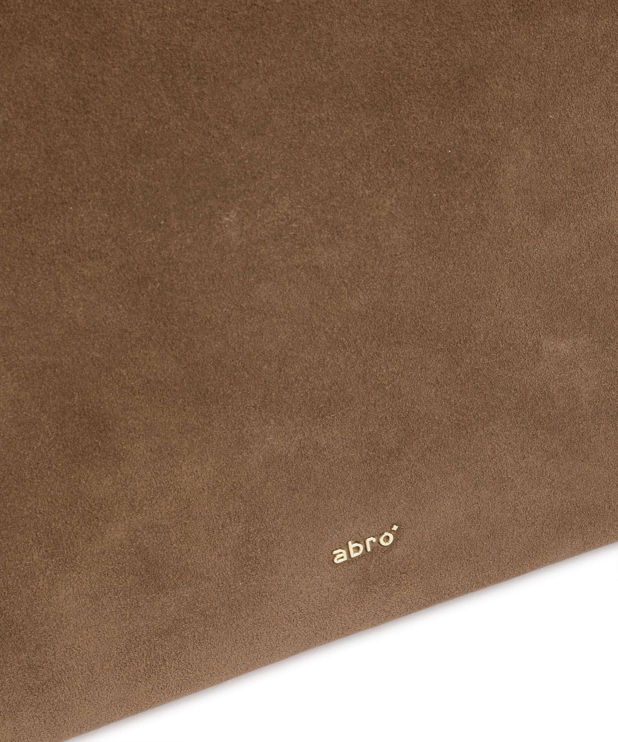 Abro Suede Vibe Big Tote bag khaki