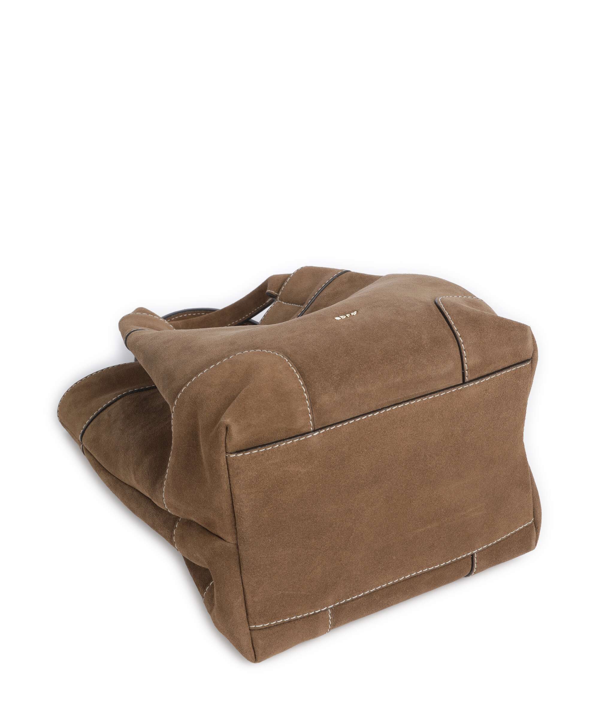 Abro Suede Essential Medium Handbag khaki