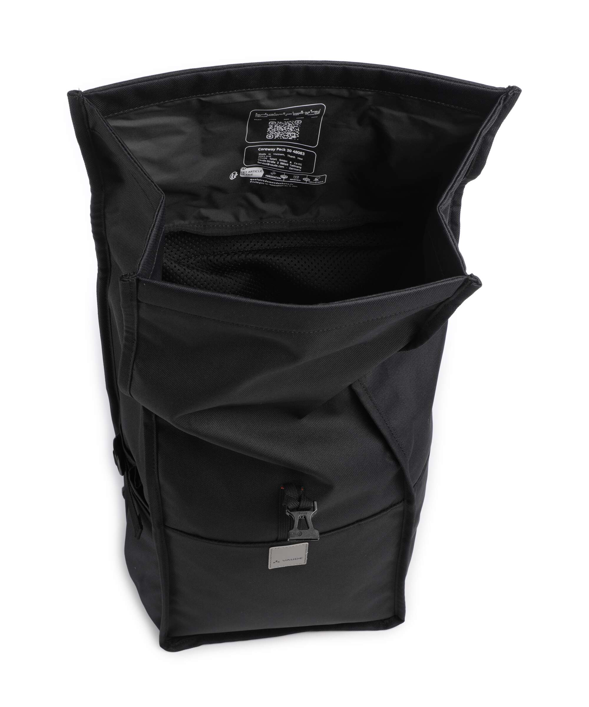 Vaude Coreway 20 Rolltop backpack black