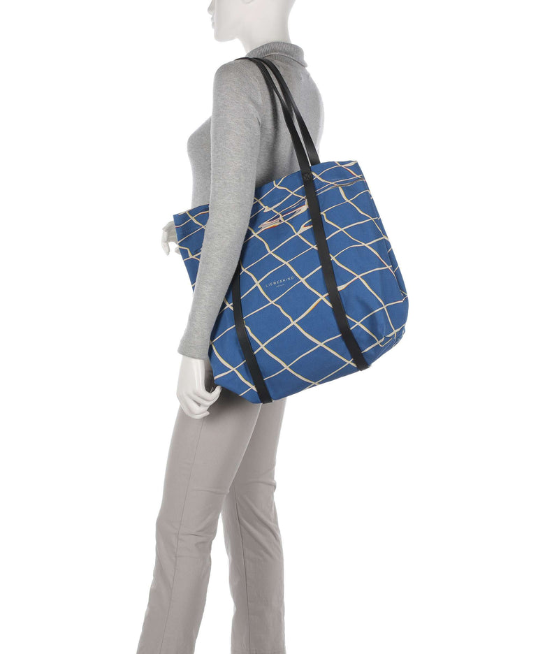 Liebeskind Aurora Canvas Tote bag pool