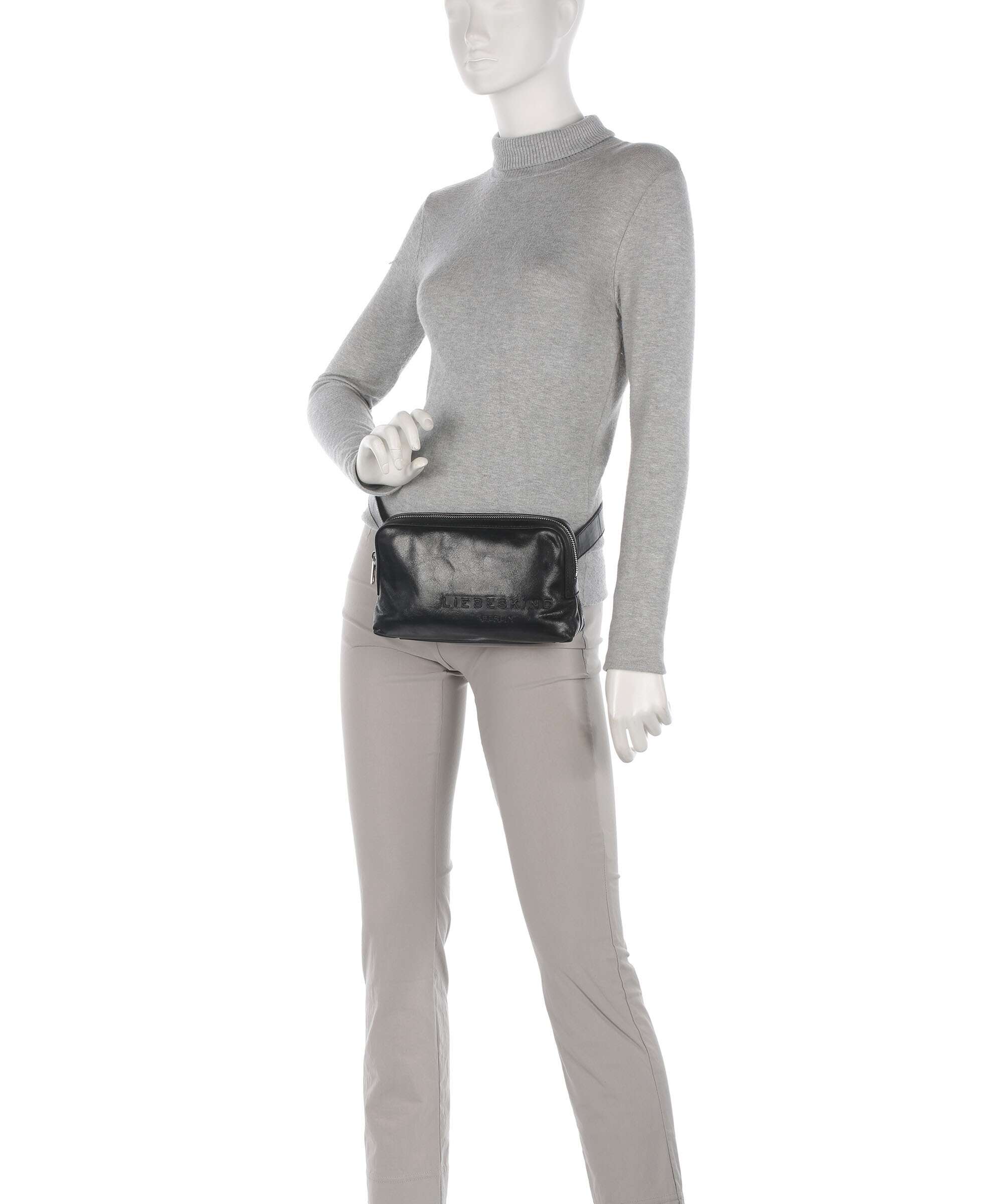 Liebeskind Elvira Lamb SF Verna Belt bag black
