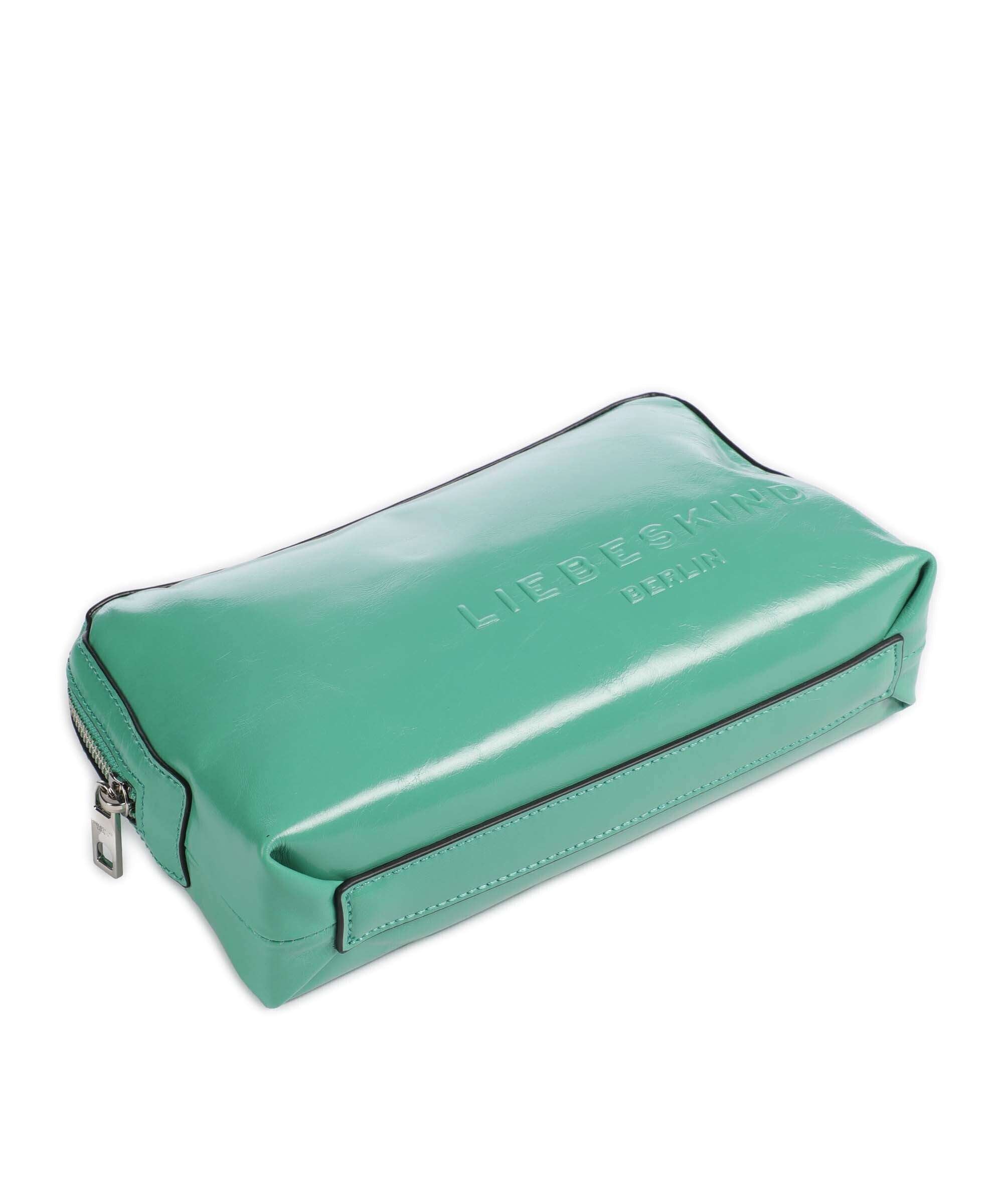Liebeskind Elvira Paper Touch Crinkle Belt bag jade