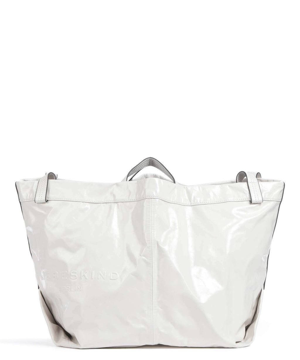 Liebeskind Elvira Paper Touch Crinkle L Tote bag arctic