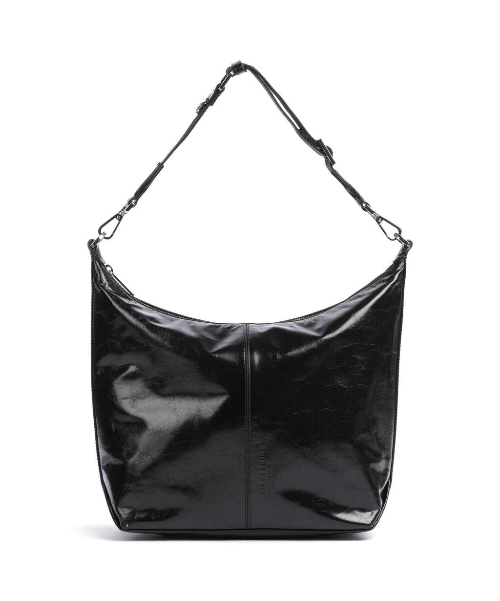 Liebeskind Paris 4 Paper Touch Crinkle M Hobo bag black